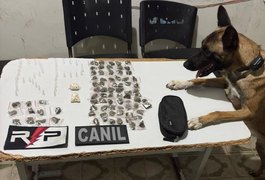 Homem é preso por tráfico de drogas no Conjunto Frei Damião, em Arapiraca