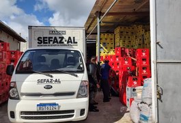 Operação apreende bebidas sem nota fiscal em depósito dos irmãos suspeitos de matar auditor fiscal em Maceió