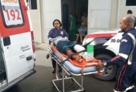 Jovem anuncia assalto na Santa Amélia e é baleado na perna