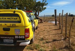 Homem de 45 anos é encontrado morto com marcas de paulada e pedrada na zona rural de Arapiraca