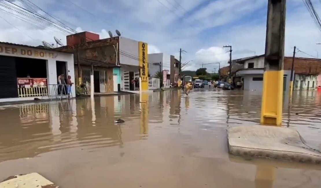 Níveis dos rios que transbordaram em AL saem do patamar de alerta