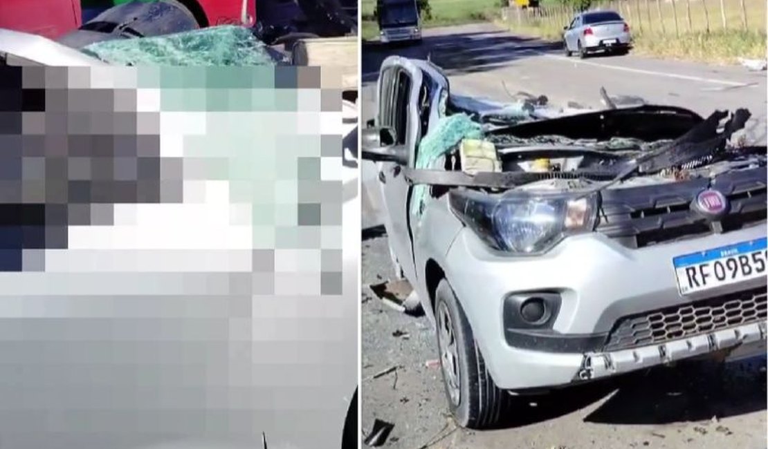 Motorista sobrevive a acidente grave e bíblia intacta chama atenção, em Atalaia