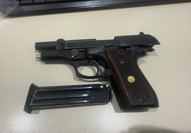 Homem é detido após ameaçar o próprio filho e ser flagrado com arma de fogo em Arapiraca