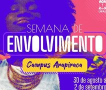 Campus Arapiraca vai movimentar vida acadêmica na Semana de Envolvimento