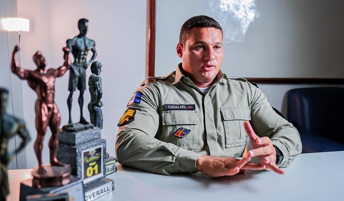 A epopeia do sargento alagoano que une a farda e o fisiculturismo por meio da disciplina