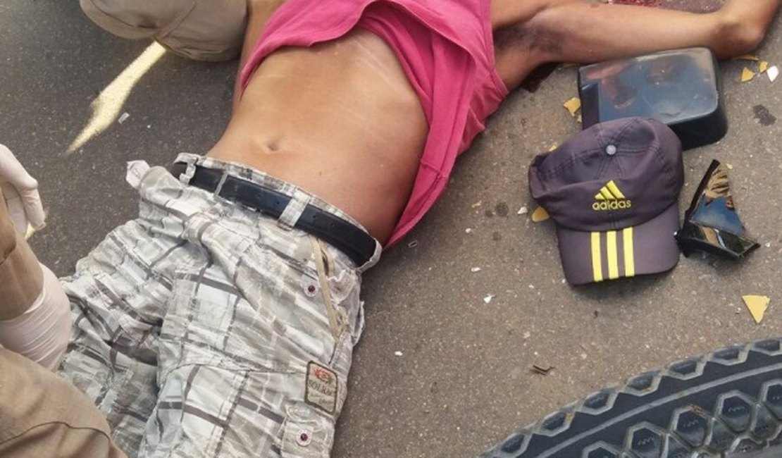 Acidente deixa motociclista morto na Rodovia AL-115