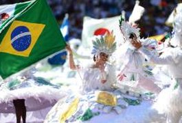 Encerramento da Copa teve escola de samba e música popular