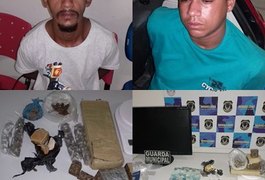 Guarda Municipal vai atrás de produtos roubados e encontra mais 1kg de maconha