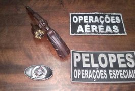 Suspeito de assalto morre ao atirar contra a PM, em Arapiraca