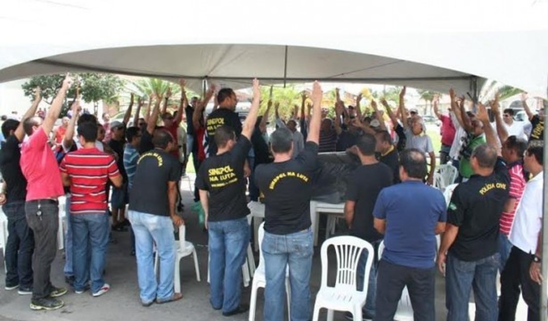 Delegados soltarão presos em Operação Padrão em Alagoas