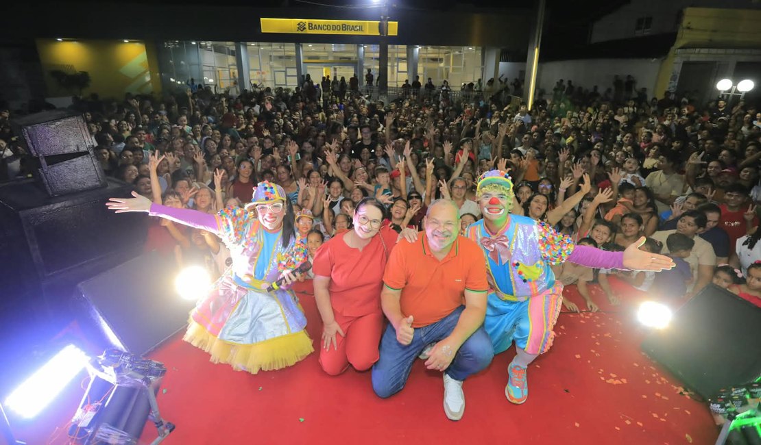 Feira Grande realiza festividade do Dia das Crianças com diversão e muita animação