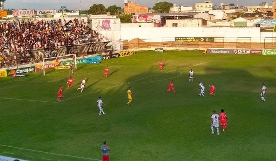 ASA vence CRB e sai da lanterna para a sexta posição no Campeonato Alagoano