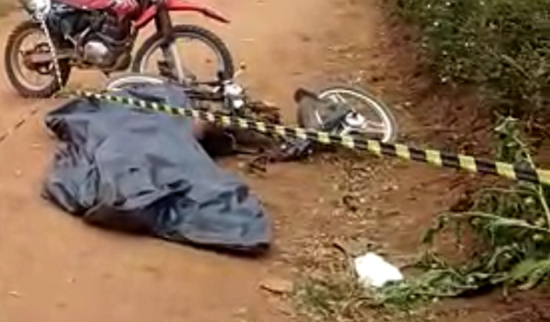 Colisão entre motos resulta em vítima fatal no sítio Poção, em Arapiraca