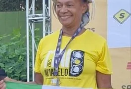 Aos 67 anos, arapiraquense Carminha conquista pódio em corrida de conscientização no trânsito, em São Paulo