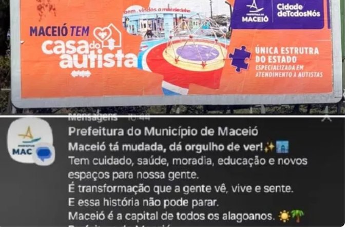 TRE manda Prefeitura de Maceió suspender publicidade e vê indícios de promoção de JHC