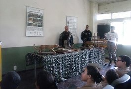 Batalhão Ambiental realiza palestra para o Pelotão Mirim