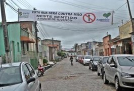 Rua Leite Irmão passa a ter sentido único de direção, em Arapiraca