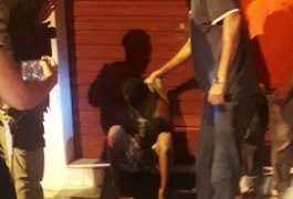 Um foge e outro é preso após tentativa de roubo em Bomboniere