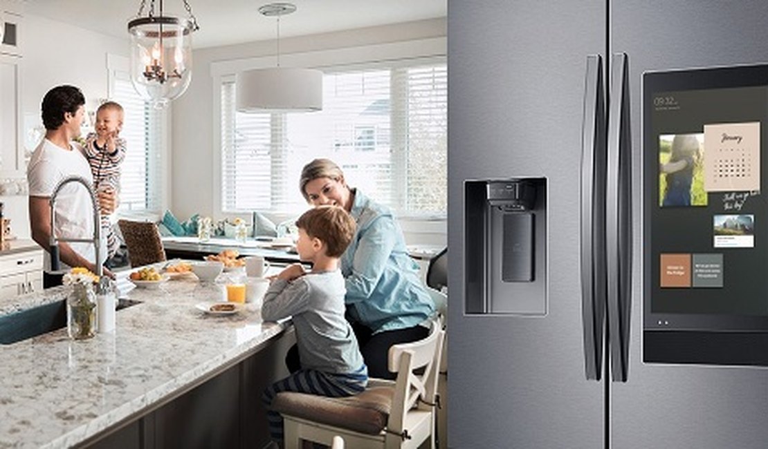 Geladeira smart toca músicas e economiza até 50% de energia; saiba mais