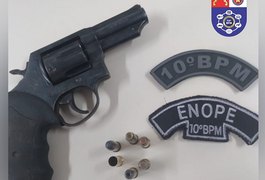 Idoso de 81 anos atira contra homem após discussão em Palmeira dos Índios