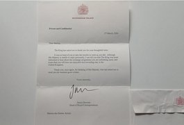 Rei Charles III demonstra interesse pelo 'Daqui pro Mundo' em carta a estudante de Alagoas