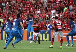 Flamengo fica no empate com o Corinthians em Maracanã lotado