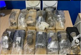 Polícia apreende 13 kg de maconha dentro residência em Maceió