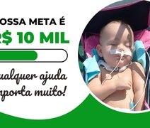 Arapiraquenses fazem vakinha para ajudar o pequeno Liam Gael, que luta contra a tuberculose e meningite