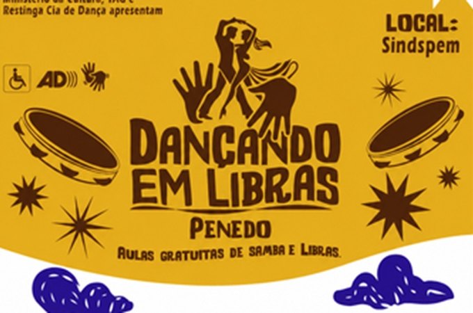 Penedo é escolhida para receber projeto nacional de dança inclusiva e abre inscrições para módulo gratuito de samba