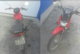 Polícia recupera motocicleta furtada escondida em matagal na cidade de Girau do Ponciano