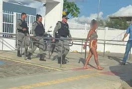 Crianças que foram resgatadas em prostíbulo em, Girau do Ponciano, são levadas para abrigo