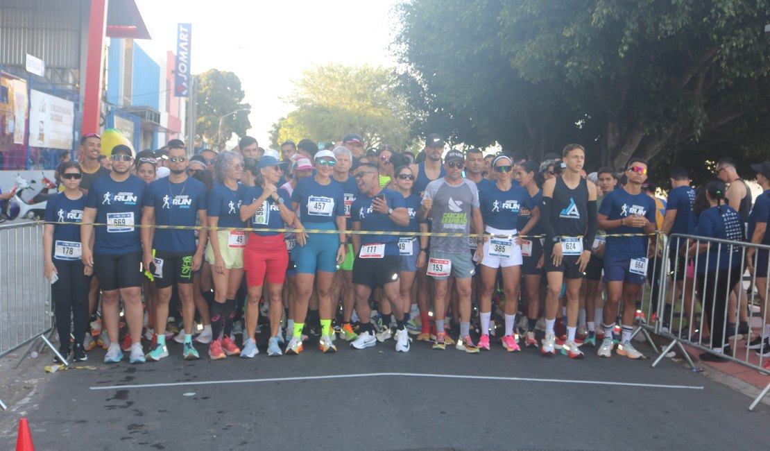 Promovendo saúde física, Jomart Run reúne centenas de corredores em Arapiraca; assista