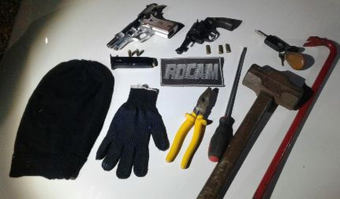 Rocam apreende armas de fogo em Arapiraca