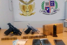 Ação da Deic e Gecoc evita chacina em Alagoas