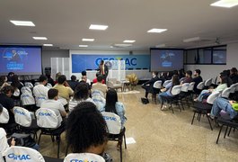 MPAL leva projeto “MP nas Escolas” para Arapiraca e promove diálogo com estudantes de Direito do CESMAC