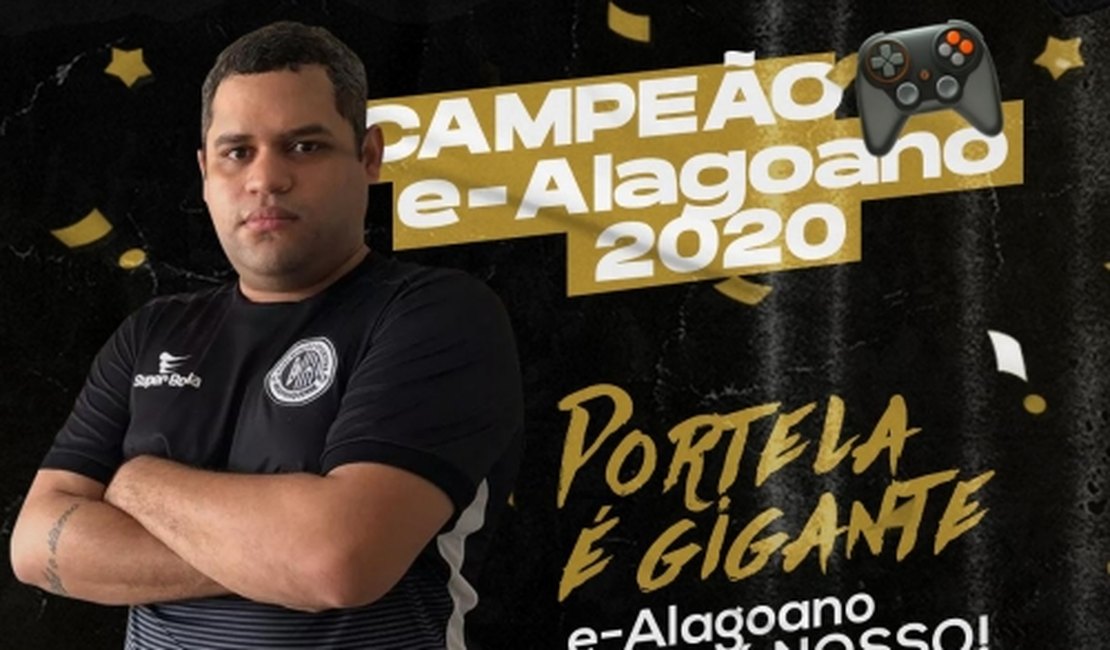 Portela consagra ASA campeão do e-Alagoano 2020