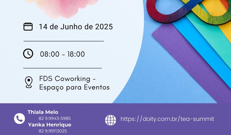 TEA Summit 2025 promove formação para profissionais da saúde em Arapiraca