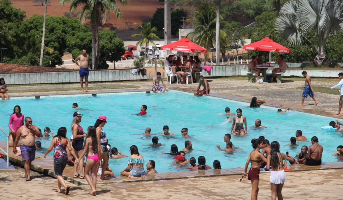 Clube do Servidor de Arapiraca é opção de lazer pós-carnaval