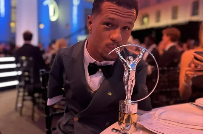 Gabriel Araújo conquista Laureus, maior premiação do esporte mundial