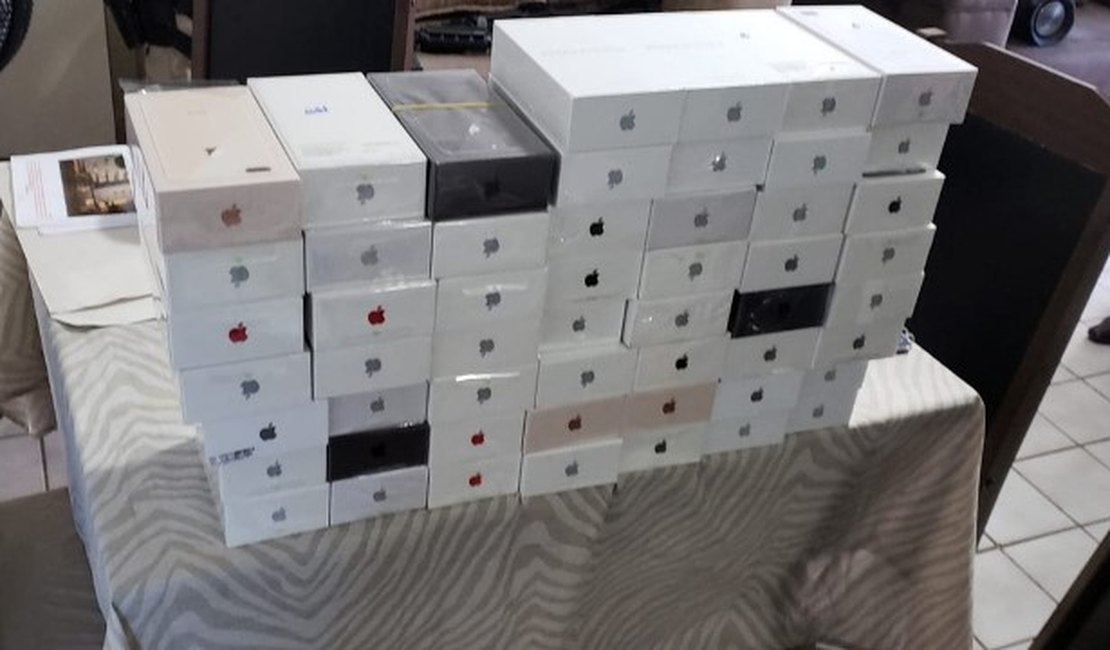 Venda clandestina de iPhones causa prejuízo de R$ 10 milhões aos cofres públicos
