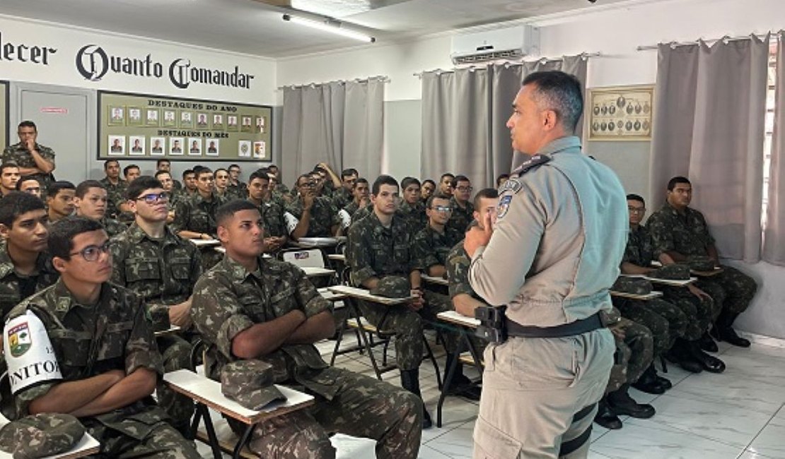 Ex-atirador retorna como Capitão da PM para palestrar em Tiro de Guerra