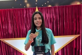 Estudante da rede estadual faz história ao se tornar a primeira alagoana com dois ouros consecutivos na OBMEP