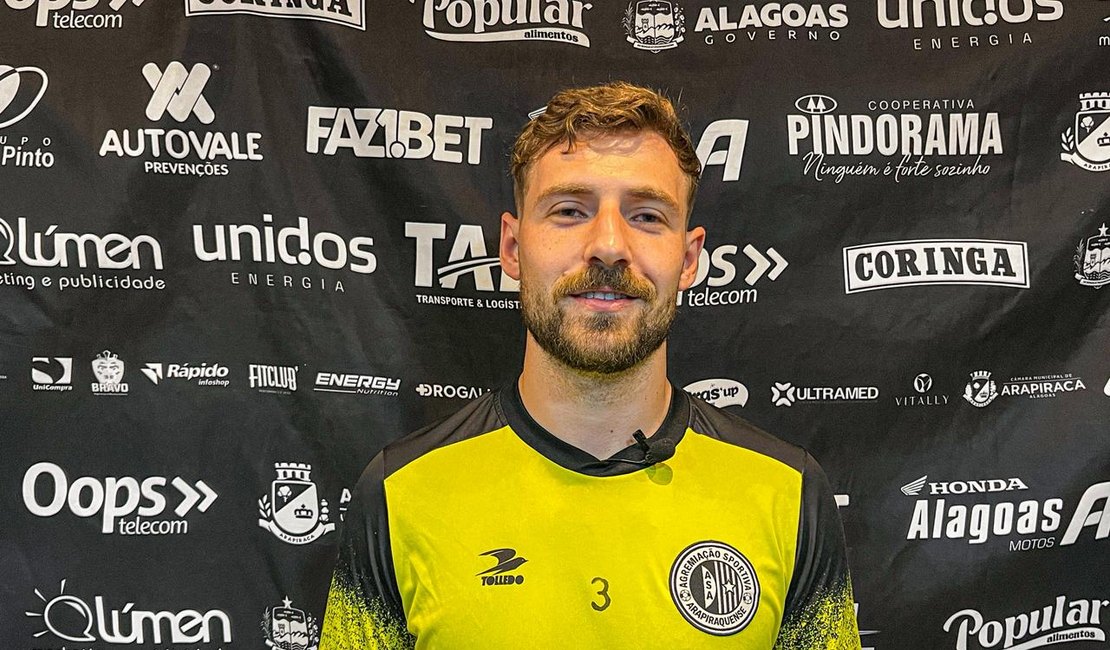 'Quero marcar meu nome no ASA', diz zagueiro Jan Pieter que marcou o primeiro gol do GIGANTE na pré-temporada 2026