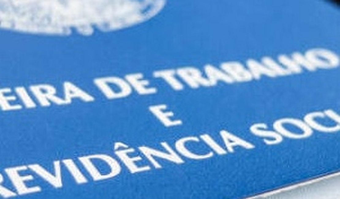 Alagoas fecha novembro com saldo positivo no número de empregos