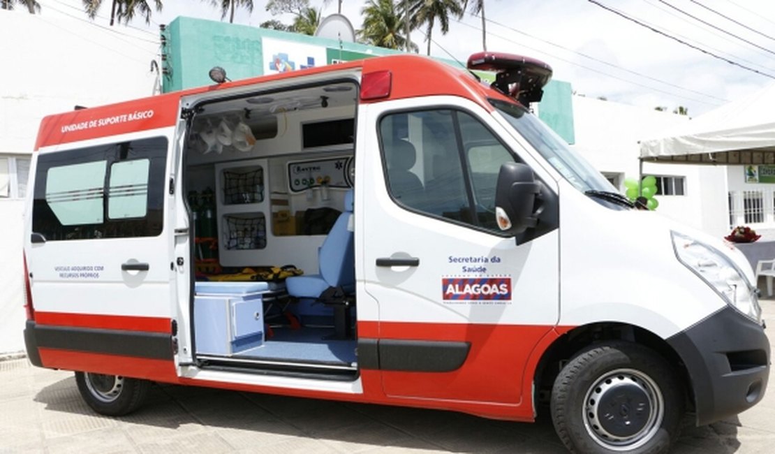 Nova ambulância do Samu garante atendimento qualificado para mais de 35 mil alagoanos e turistas