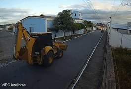 Imagens ajudam Polícia Civil a identificar retroescavadeira envolvida em acidente que matou motociclista em Arapiraca