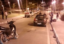 Acidente de trânsito deixa motociclista ferido no Centro de Arapiraca