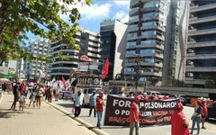 Manifestação contra Bolsonaro em Maceió
