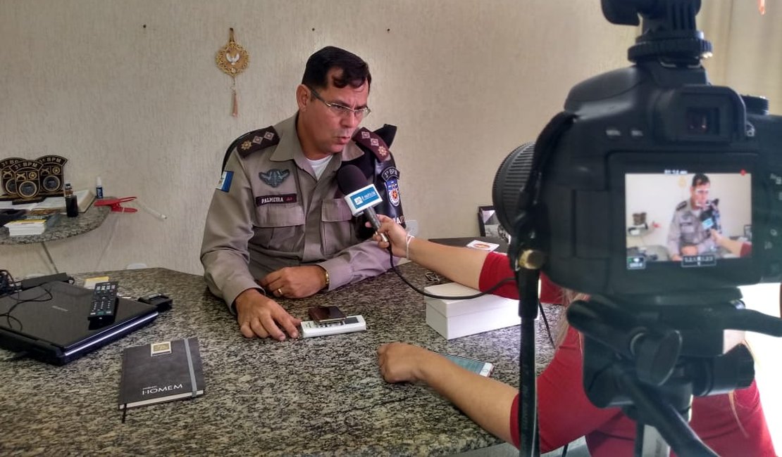 Exclusiva. Comandante do 3° BPM fala sobre redução de crimes em Arapiraca e região