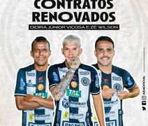 ASA renova com Zé Wilson, Didira e Júnior Viçosa para a próxima temporada